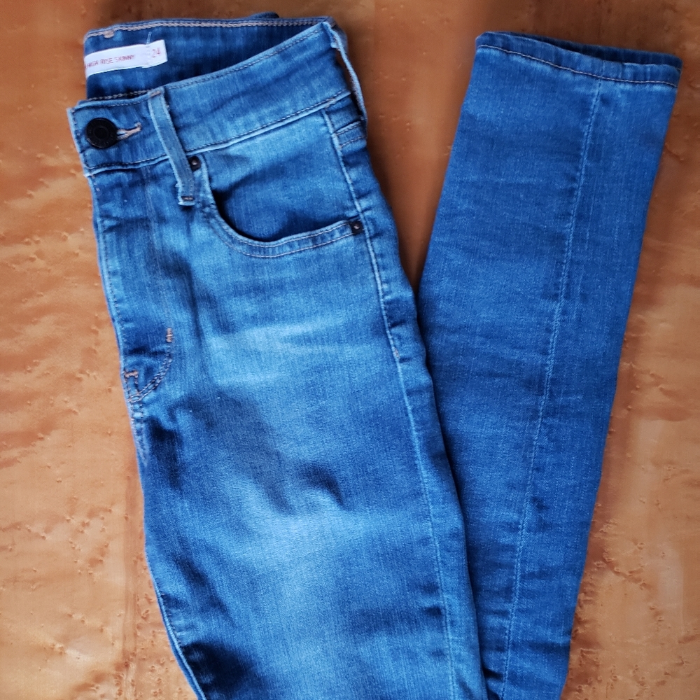 Levi's 721 high rise skinny jeans